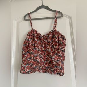 ROMWE Floral Cami Top